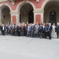 Entitats memorialistes a les portes del Parlament de Catalunya. 19-10-2016